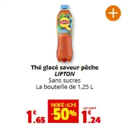 Coccinelle Express LIPTON Thé glacé saveur pêche offre