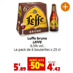 Coccinelle Express LEFFE brune offre