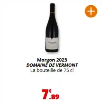 Coccinelle Express DOMAINE DE VERMONT Morgon 2023 offre