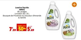 Coccinelle Express PERSIL Lessive liquide offre