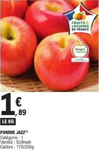 E.Leclerc Pomme jazz offre