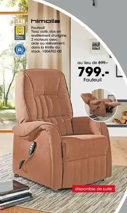 Möbel Martin Fauteuil offre