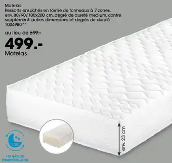 Möbel Martin Matelas offre