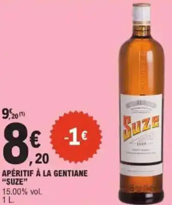 E.Leclerc Apéritif à la gentiane suze offre