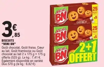 E.Leclerc Biscuits mini bn offre