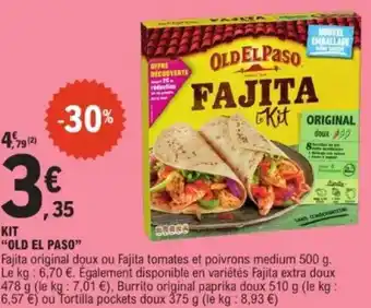 E.Leclerc Kit old el paso offre