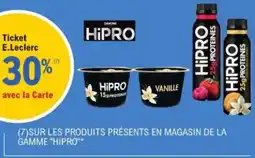 E.Leclerc Sur les produits présents en magasin de la gamme hipro offre