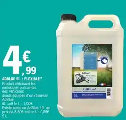 E.Leclerc Adblue 5l + flexible offre