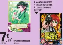 E.Leclerc Opération mangas offre