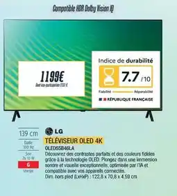 Proxi Confort Lg - téléviseur oled 4k oled55b46la offre