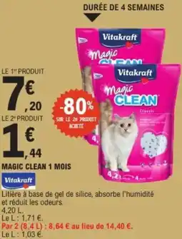 E.Leclerc Magic clean 1 mois offre