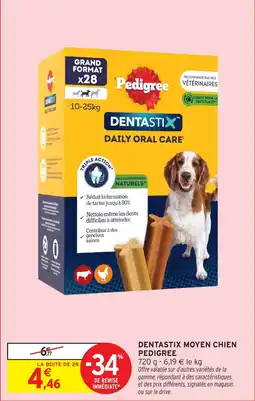 Intermarché Hyper PEDIGREE Dentastix moyen chien offre