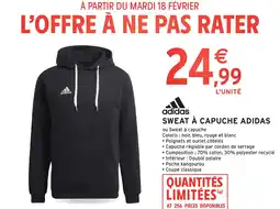 Intermarché Hyper ADIDAS Sweat à capuche offre