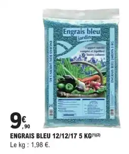 E.Leclerc Brico Engrais bleu 12/12/17 offre