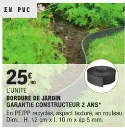 E.Leclerc Brico Bordure de jardin offre