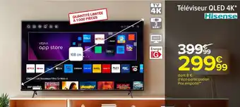 Carrefour Hisenset éléviseur qled 4k offre