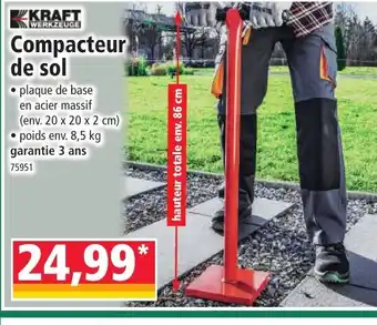 Norma KRAFT Compacteur de sol offre