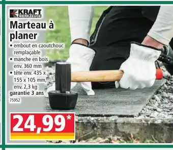 Norma Marteau à planer offre