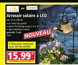 Norma Arrosoir solaire à LED offre