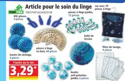 Norma TOPTEX Article pour le soin du linge offre