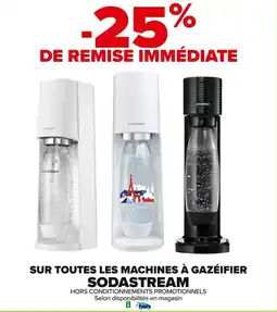 Carrefour Sur toutes les machines à gazéifier sodastream offre