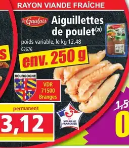 Norma LE GAUOIS Aiguillettes de poulet offre