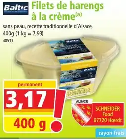 Norma BALTIC Filets de harengs à la crème offre