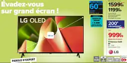 Carrefour Lg téléviseur oled offre