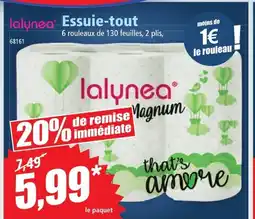 Norma LALYNEA Essuie tout offre