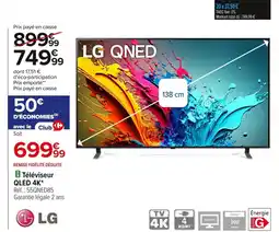 Carrefour Lg televiseur qled 4k offre