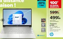 Carrefour Hp ordinateur portable offre