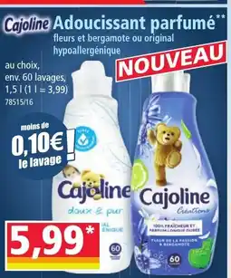 Norma CAJOLINE Adoucissant parfumé offre