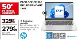 Carrefour Hp Ordinateur portable offre