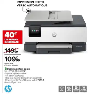 Carrefour Hp Imprimante tout en un offre