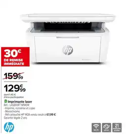 Carrefour Hp imprimante laser offre