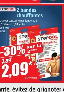 Norma STOPDOL 2 bandes chauffantes offre