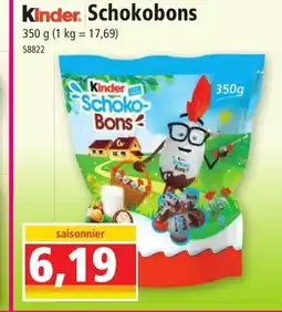 Norma KINDER Schokobons offre