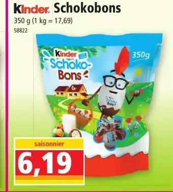 Norma KINDER Schokobons offre