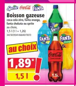 Norma Boisson gazeuse offre