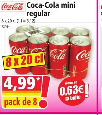 Norma COCA COLA mini regular offre