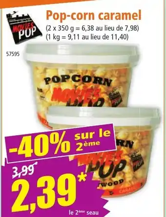 Norma Pop-corn caramel offre