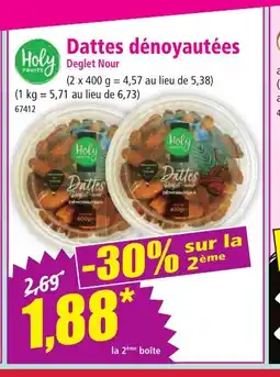 Norma Dattes dénoyautées offre