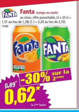 Norma FANTA orange ou exotic offre