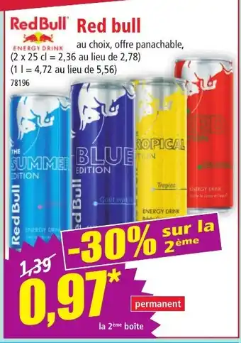 Norma RED BULL offre