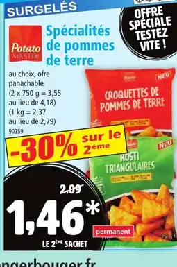 Norma Spécialités de pommes de terre offre