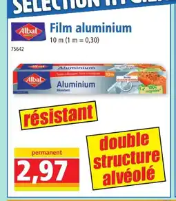 Norma ALBAL Film aluminium offre