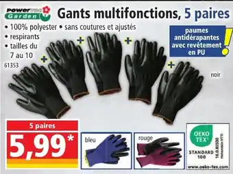 Norma Gants multifonctions, 5 paires offre