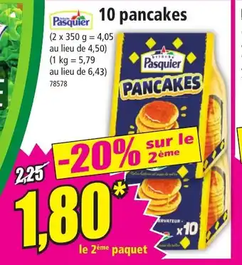 Norma 10 Pancakes offre