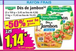 Norma FLEURY MICHON Dés de jambon offre