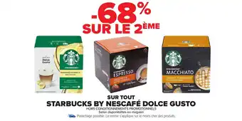 Carrefour Market Sur tout starbucks by nescafé dolce gusto offre